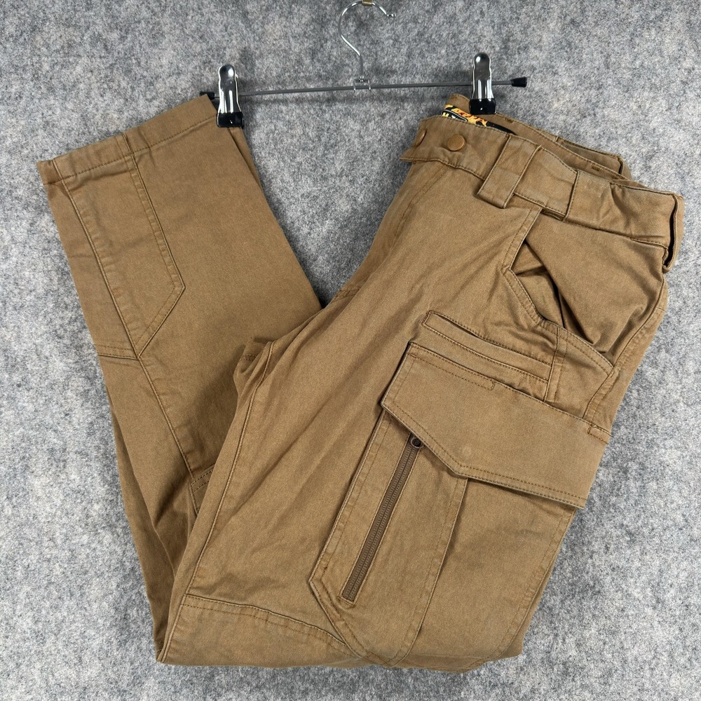 M-TAC Patriot Vintage Flex Pants Mens‎ 32x28 (Tag 32x30) Brown Tactical Cargo